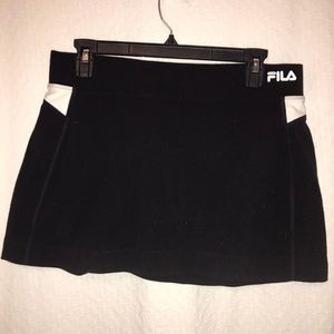Fila Black Skort